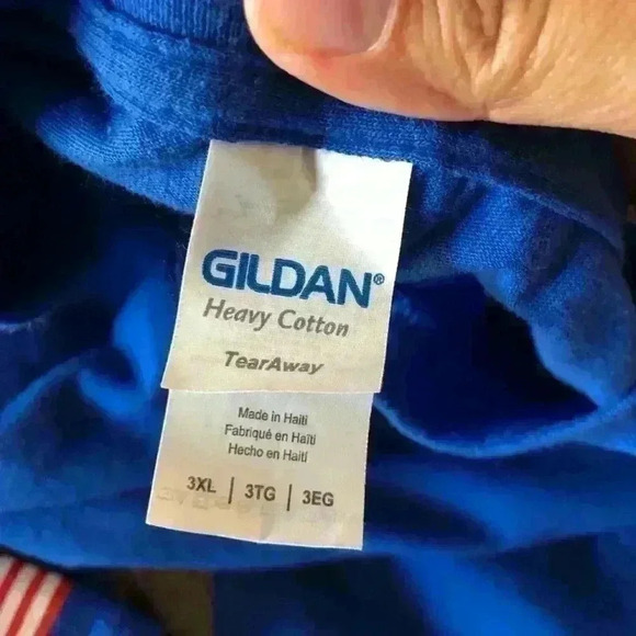 caran precision blue t-shirt mens 3x - Picture 4 of 4